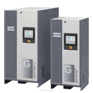 Quality 37kw Atlas Screw Air Compressor , Atlas GA37 VSD Oil Injected Type for sale