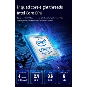 Core I7-4710 Memory 4g 8g AIO PC Monoblock Business Computer U Type 21.5inch