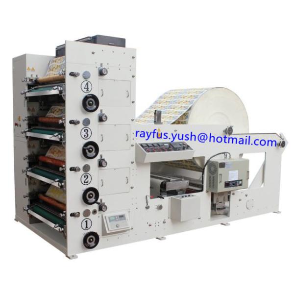 Multi Color Paper Roll Flexo Printing Machine