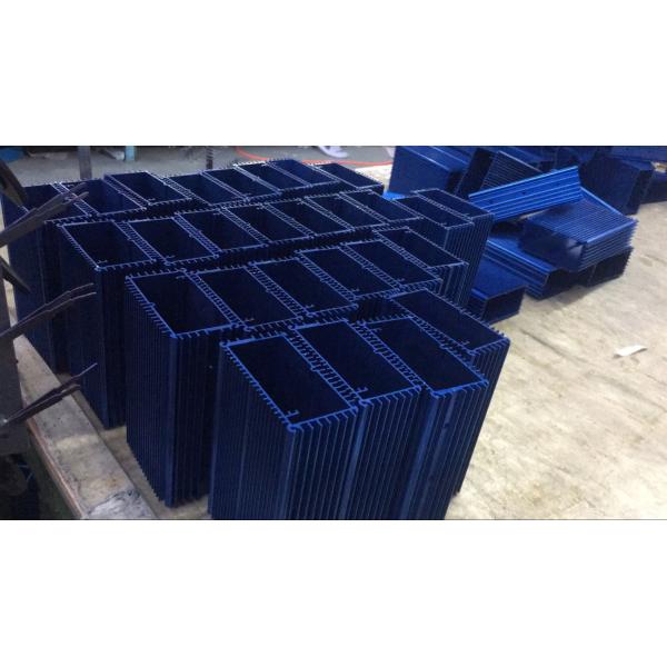 Blue Anodized CNC Drilling 6061 Extruded Aluminum Enclosure Anticorrosive
