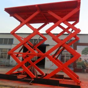 China Workshop Electric Stationary Lift Table Hydraulically Actuated Sizes on sale