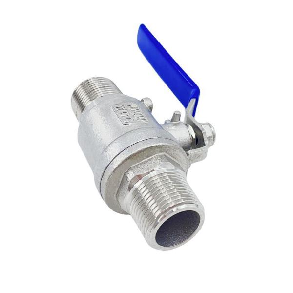 Thread Connection Form 2PC Ball Valve made of CF8 Stainless Steel for DN8-DN50 Thread
