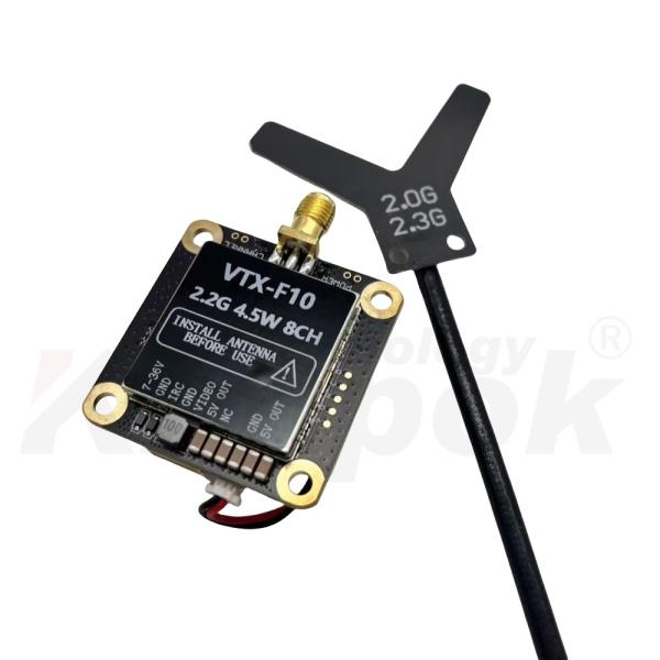 FPV Video Transmitter 2.2G 4.5W UAV VTX Drone Accessories Long-Distance Drone VTX VRX