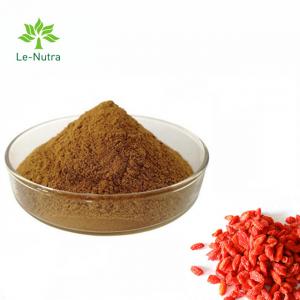 Quality Wolfberry Extract Goji Beeren Berry Extract Powder Lycium Extract 50% Polysaccharide for sale