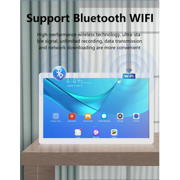 wall mount desktop 14inch android tablet pc 4G LTE POE NFC Touch screen kids education learn smart office Digital Poster player