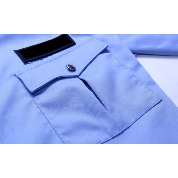 Durable Security Guard Uniform , Mens Security Uniform Shirts With Two Pockets