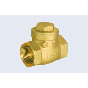 Quality Horizonal 2'' Brass Swing Check Valve For Apartment for sale