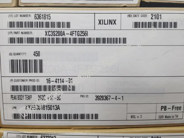 XC3S200A-4FTG256I FPGA Field Programmable Gate Array CONNECTING EBOM TO