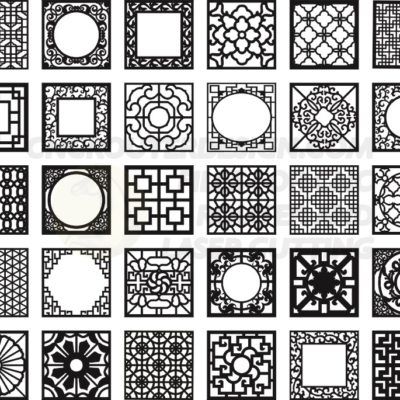 Customized Color Decorative Screen Panel Screen Building Interior Customized Hole Shape