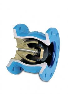 China Rubber Disc / Wedge Flapper Valve Seat , Non Slam / Silent Check Butterfly Valve Seat on sale