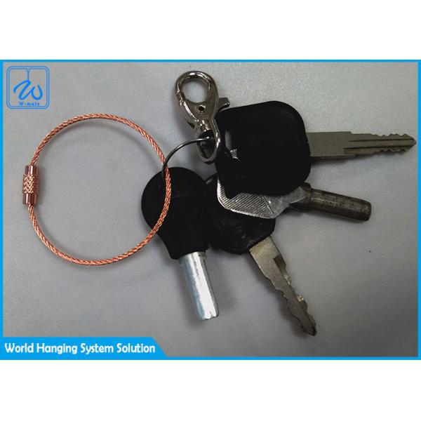 Aircraft Cable Key Ring