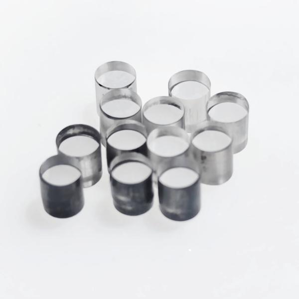 Colorless Single Crystal Cylindrical CVD Diamond No Inclution No Defect CVD Stick
