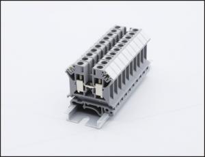 China 57A / 800V M3 Screw 8.2mm Din Rail Mounted Terminals on sale