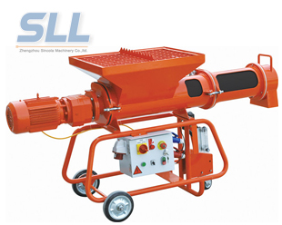 Plastering Mortar Spraying Machine Automatic Mobile Mortar Horizontal Continuous Mixer
