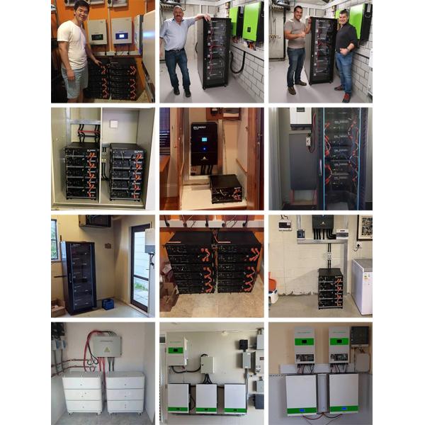 Home Solar Energy System Rack Lifepo4 Battery Module 48V 400Ah 20Kwh 150Kwh