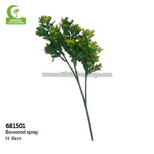 Aesthetic 36cm Artificial Tree Branches , Artificial Boxwood Leaves Good Value