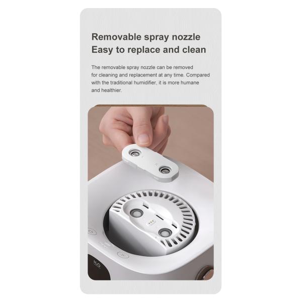 HOMEFISH 2000ml/2L Room Humidifier H2O Air Humidifier 4000mah