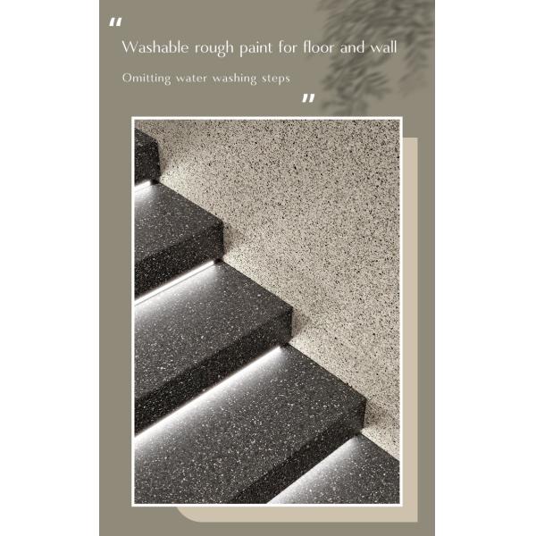 Batch Application Rock Effect Outside Wall Stone Paint with Matt Coating Direct Supply