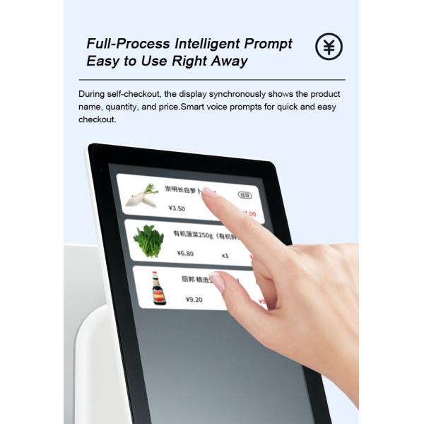 Ergonomic Self-Ordering Kiosk with Adjustable Height for Accessibility