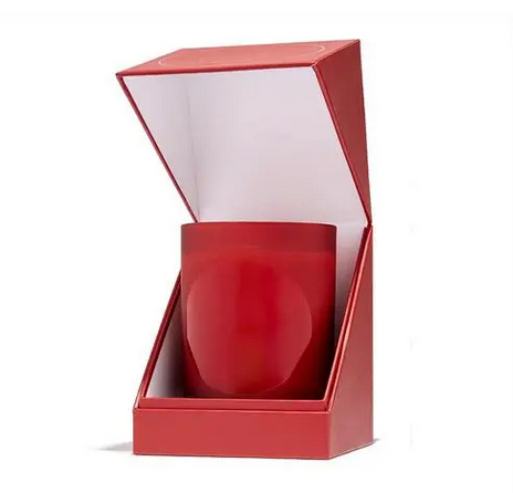 CMYK Kraft Candle Cardboard Boxes Custom Corrugated Foldable Boxes