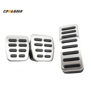 Quality Aluminium CNWAGNER Brake Clutch Pedal Pads For MT AT VW Jetta MK4 for sale