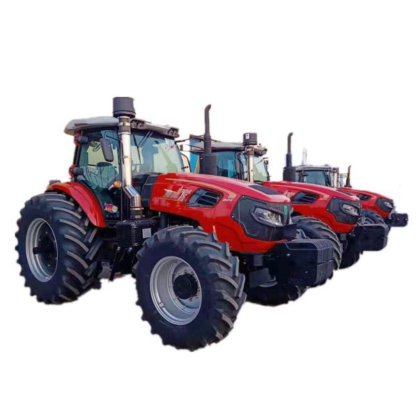 Online Support 80hp 4wd Gear Drive Tractor with Hydraulic Steering