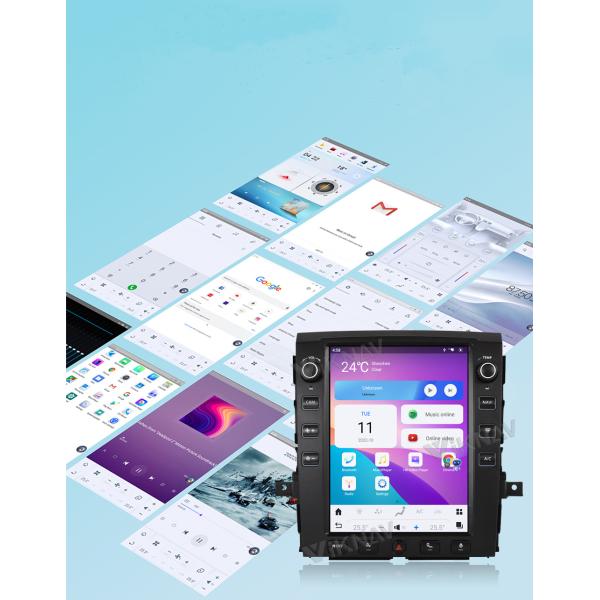 12.1Inch Touch Screen Head Unit For 2016--2019 Nissan Titan GPS Navigation Multimedia Player Android Wireless Carplay