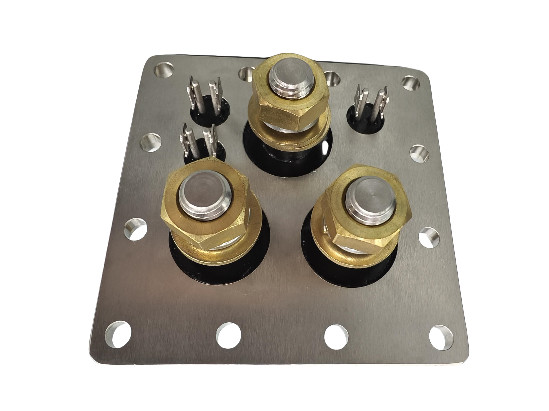 Electroless Nickel Plating Connection Terminal Block for Custom Current and