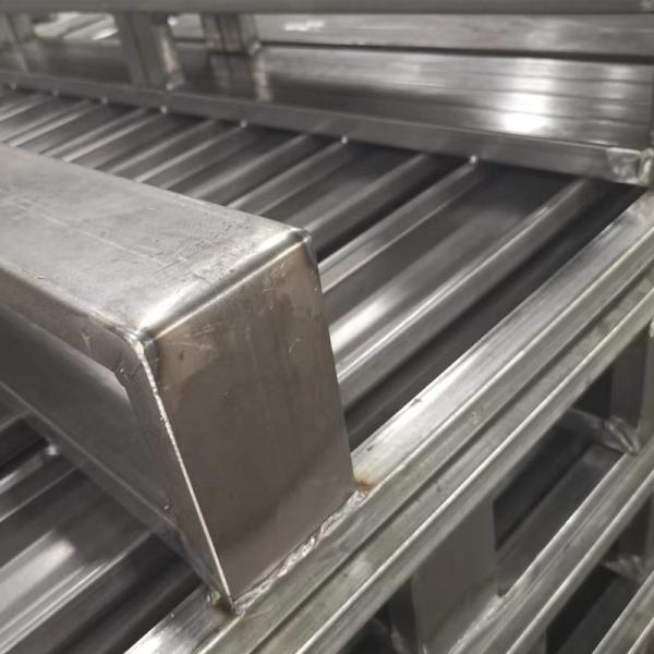 Customized Industrial Warehouse Steel Pallet Heavy Duty Steel Pallet 2 Way Entry