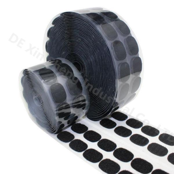 40% Polyester 60% Nylon Hook And Loop Dots Multi Purpose 2500 Peeling