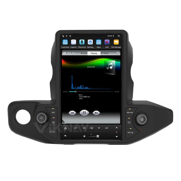 Viknav Car Radio For Jeep Wrangler (2018-2021) 13.6 inch GPS navigation DVD multimedia auto stereo 2din