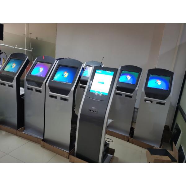 Windows 10 Wireless Queuing System With Dual 80mm Thermal Printer Ticket Kiosk 