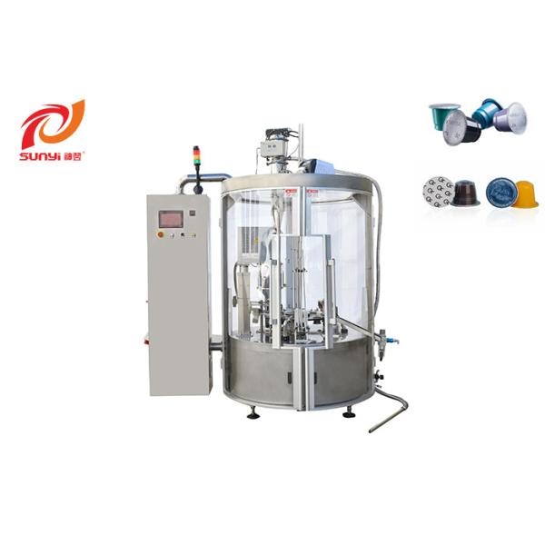 Nespresso Compostable Coffee Capsule Filling Sealing Machine