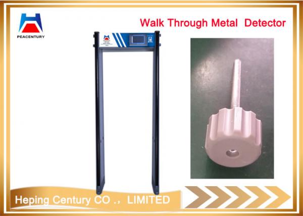 Buy 18 Zones Walk through Metal Detector 255 Level Sensitivity LED alarm Indicator at wholesale prices