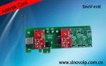 SinoV-TDM400E 4fxs/fxo pci-e asterisk AEX Tribox digital cards support 2U