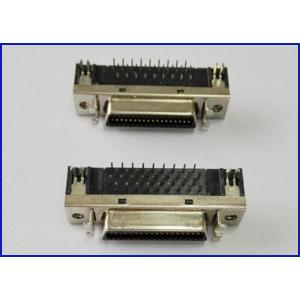 Quality SCSI 36P Socket Connector metal hood Brass material waterproof for sale