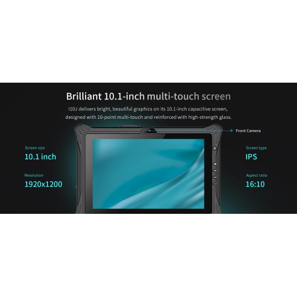 Intel 4G WiFi Tablet PC with Fingerprint Recognition and Non-Stop Operation Feature