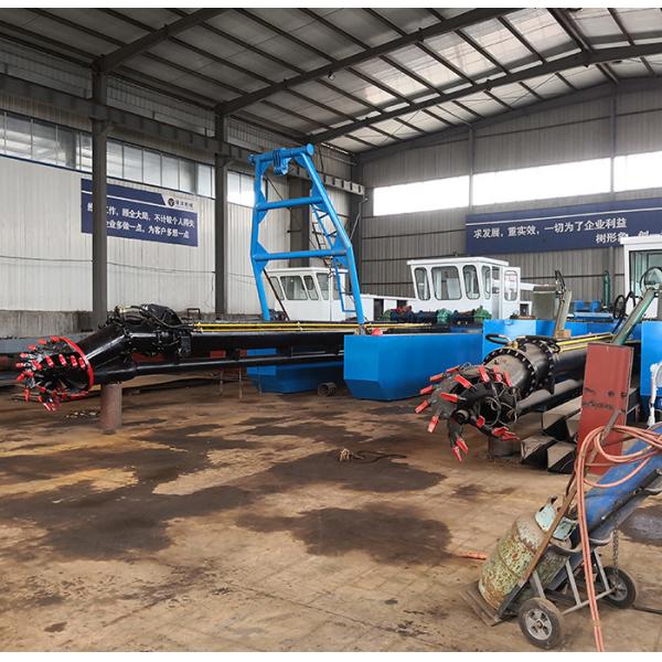 Customizable River Sand Dredging Machine Blue Color For Dredging Operations In Any Water Body