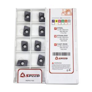 Carbide Milling Lathe Cutting Inserts XOMX120408TR For Cnc Turning