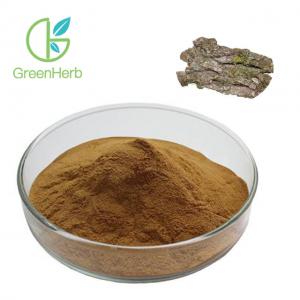China Healthy Food White Oak Bark Extract Powder Bark Part Brown Yellow Powder on sale