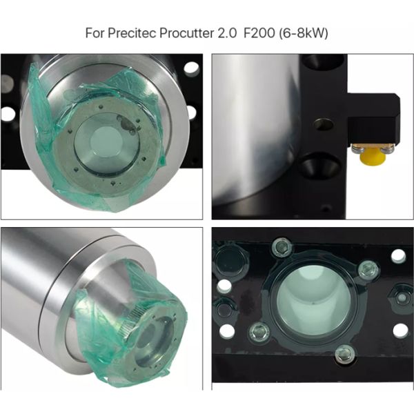 Capacitor Fiber Laser Sensor Head Nozzle Connector 6kW-8kW Ceramic Holder F200