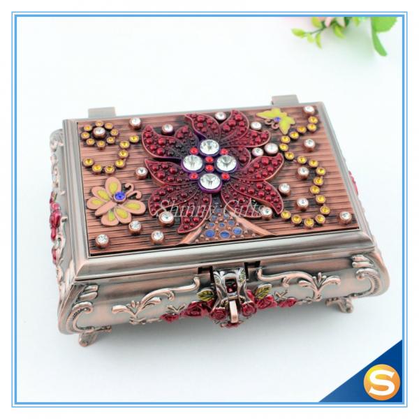 Buy 2016 New Desgin Cosmetic Jewelry Box with Mirror at wholesale prices