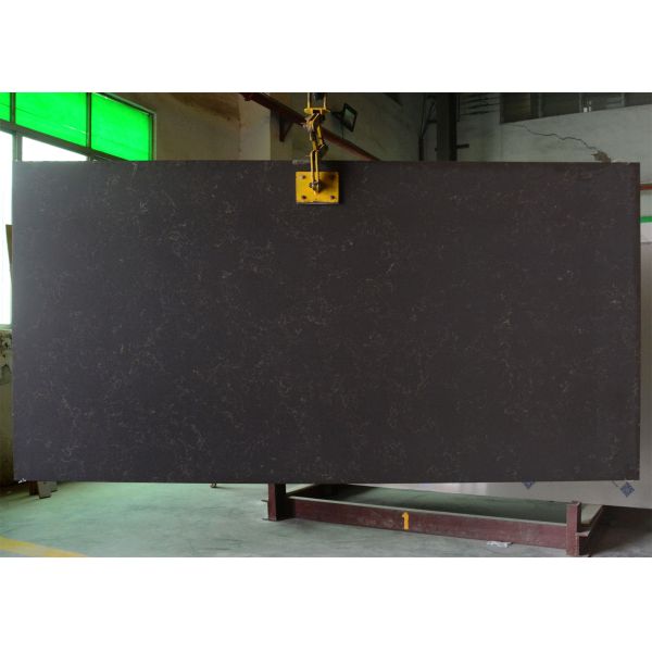 Acid Resistant Carrara Quartzite Polished Artificial Quartz Stone Slabs