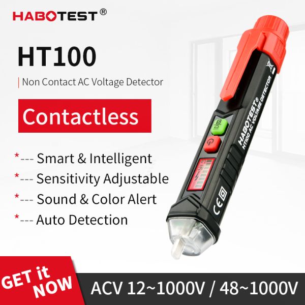 1000V Electronic HT100 Non Contact AC Voltage Detector