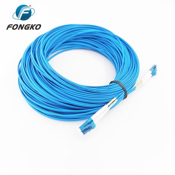 3m LC/UPC-LC/UPC Duplex Blue Fiber Optic Armored Patch Cord With Lszh Jacket