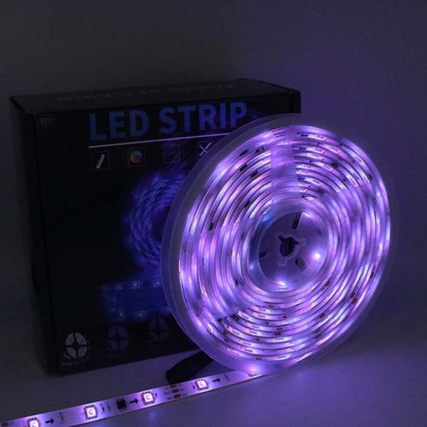 5050 Ws2812b Rgb Led Strip Lights 5v Digital Flexible Addressable Neon Pixel