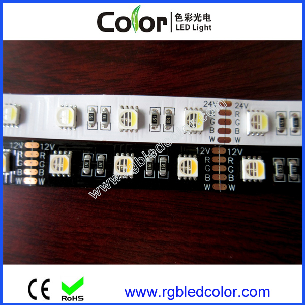 color changeable 60led/m led strip 5050 smd rgbw 4 in 1