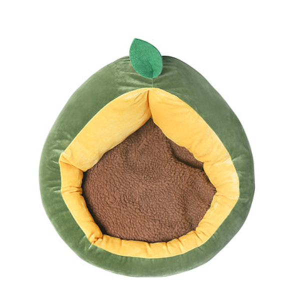 Calming Pet Nest Pet Felt Fabric Avocado Shape 1000x500x8mm to Keep Warm