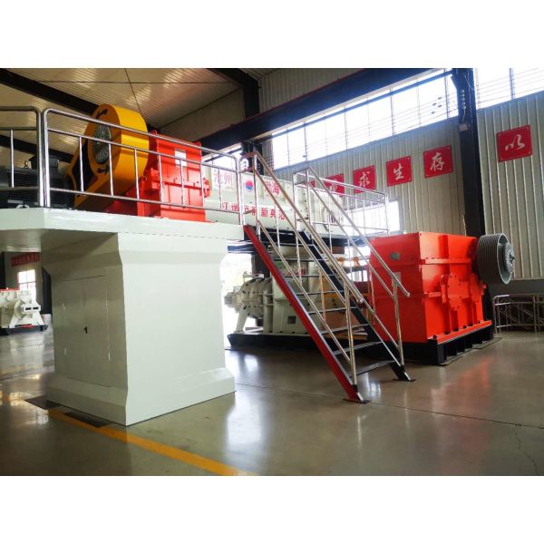 Two Stage Vacuum Extrusion JKY60 Auto Brick Making Machine