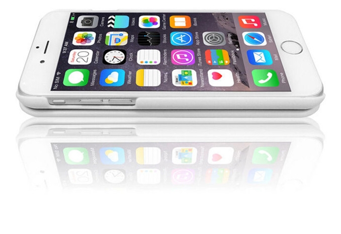 Newest High Grade Ultra Thin Slid-out Back Light Bluetooth Wireless Keyboard Case phone Cover for Apple iPhone 6 Mac PC